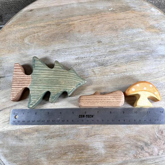 Eric and Albert - Wooden Forest Foliage Trees Waldorf Montessori Open Ended Toy - Picture 10 of 12